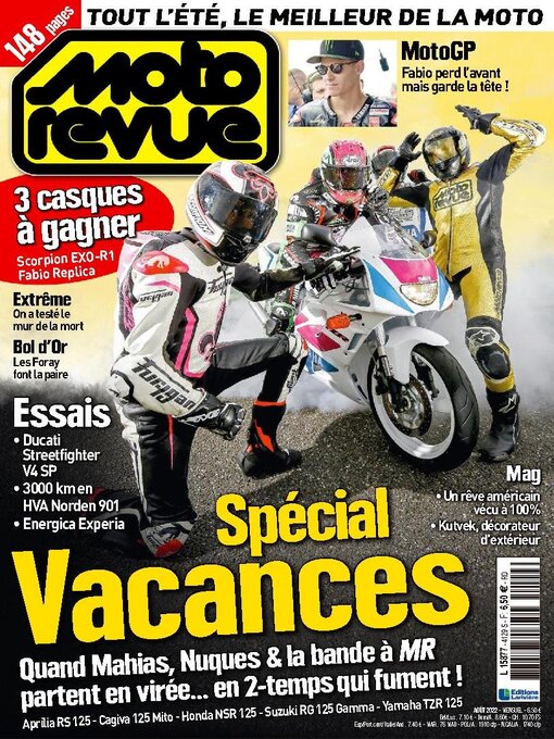 Title details for Moto Revue by Editions Lariviere SAS - Available